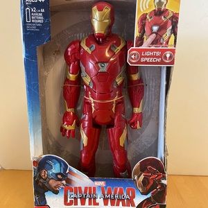 Captain America Civil War Titan Hero 12" Iron Man Sound Action Figure 2015